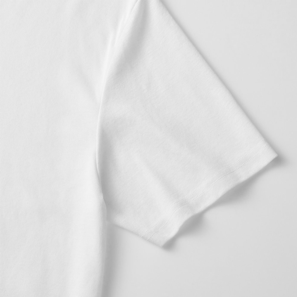 【日本郡是Gunze】日本製 COOLMAGIC 100%純棉 男士機能涼感 V領 短袖內衣 T-shirt(白色/黑色), , large
