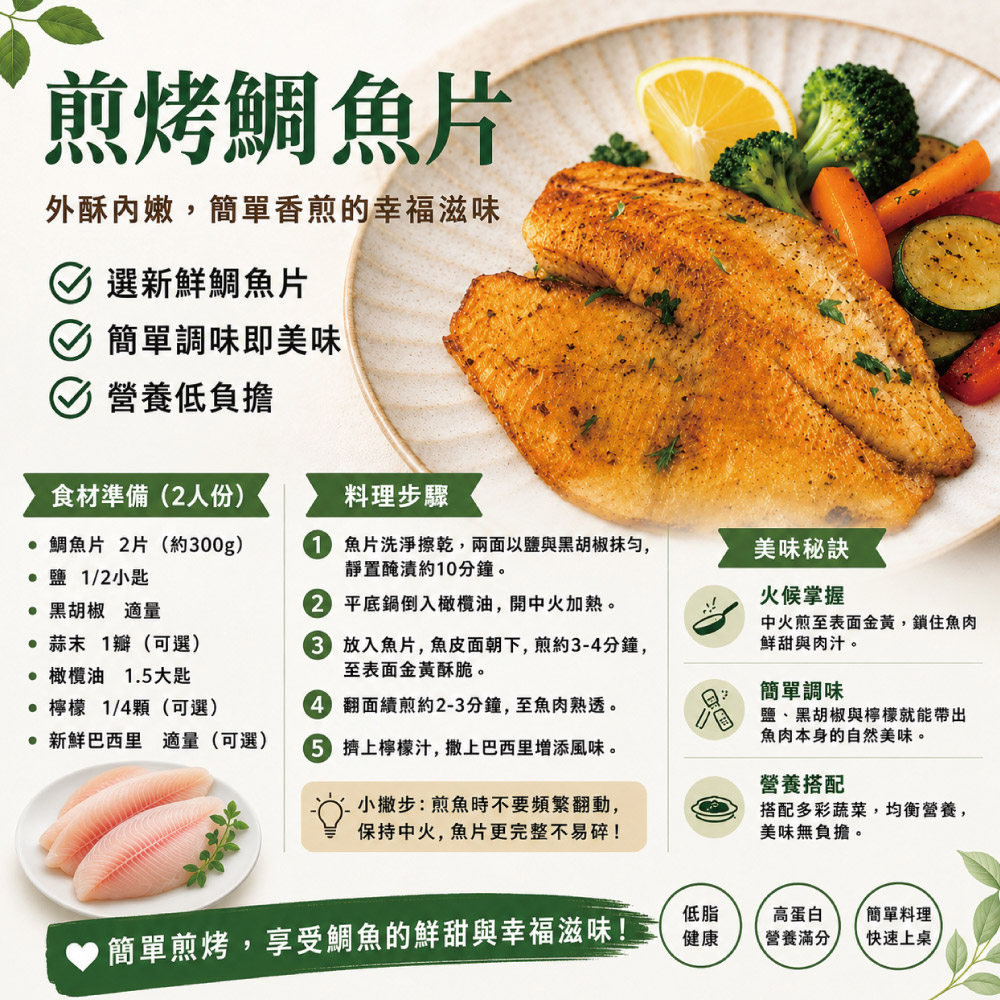 小川漁屋 外銷用台灣鯛魚片1片(100~150g/片)_任選, , large
