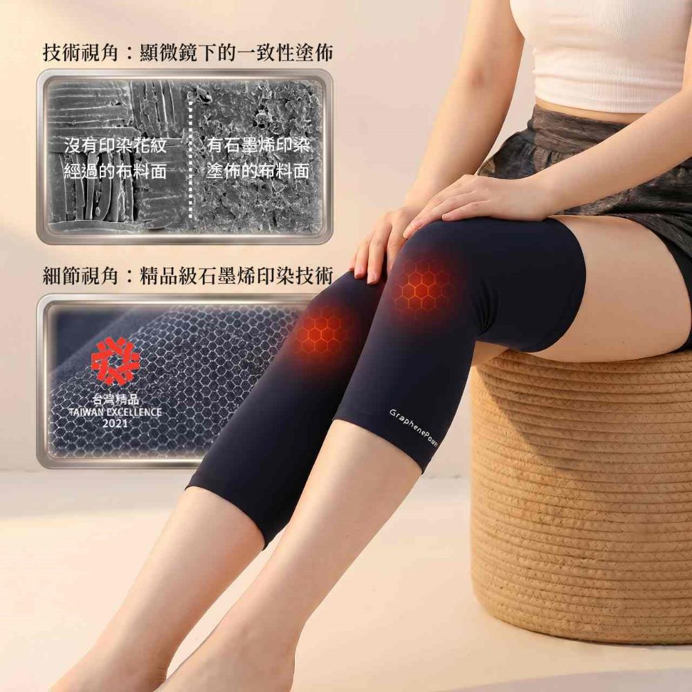 [GP石墨烯] 石墨烯太赫茲導熱循環膝蓋恢復套, , large