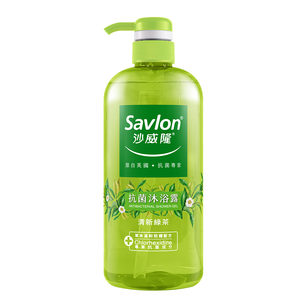 沙威隆抗菌沐浴露-清新綠茶, , large
