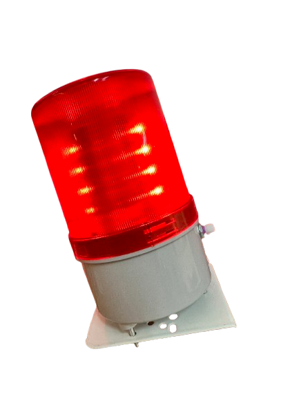 (感應王照明)【伍星】WS-5532音量可調式/旋轉閃光警報器【音量可調-高音量+閃光-全電壓-台灣製造】, , large