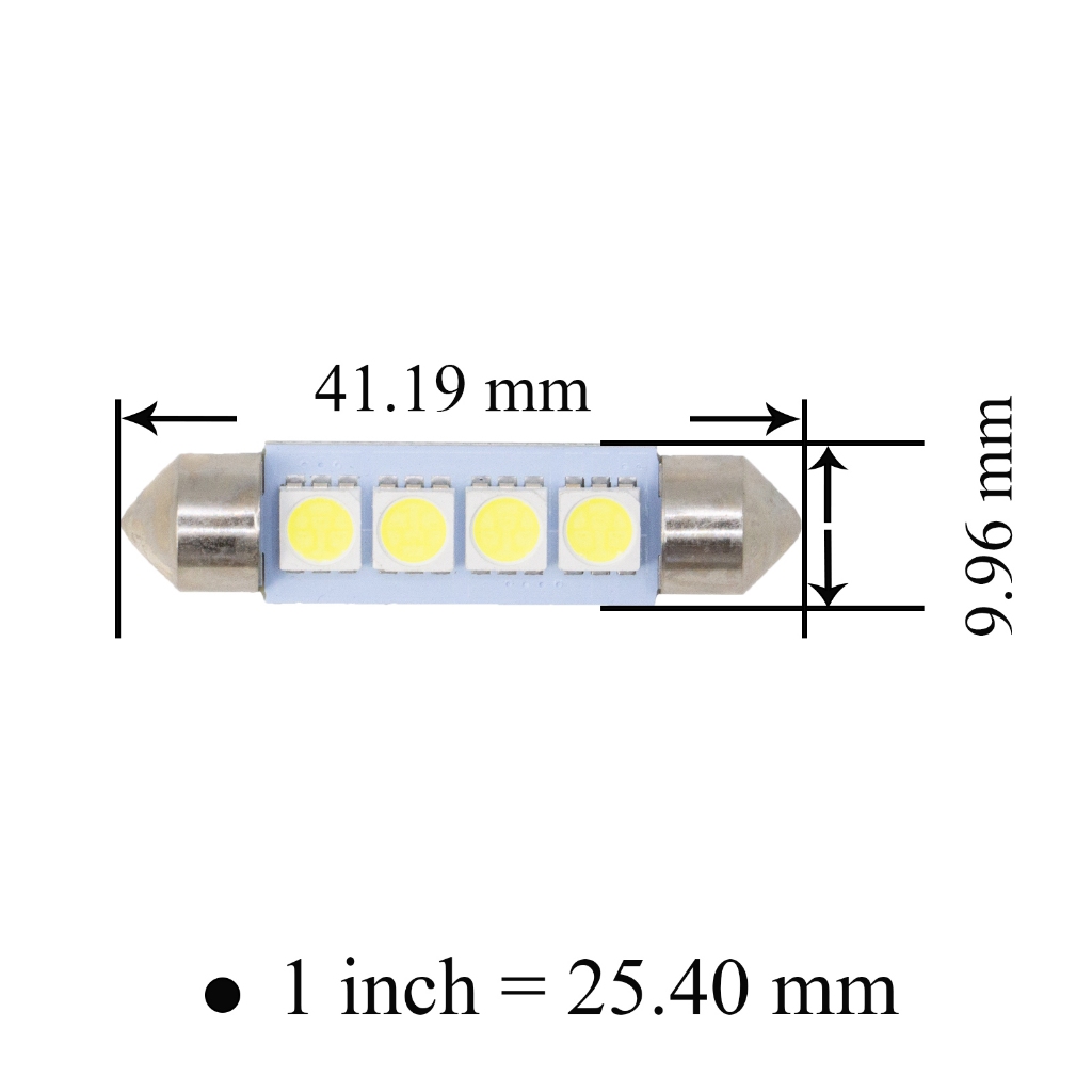 【PA LED】促銷出清 雙尖 31MM 36MM 41MM 42MM SMD LED 室內燈 牌照燈 車牌燈, , large