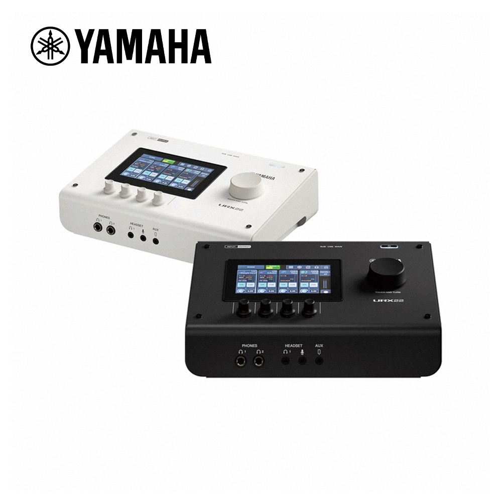 YAMAHA URX22 錄音介面 黑【敦煌樂器】, , large
