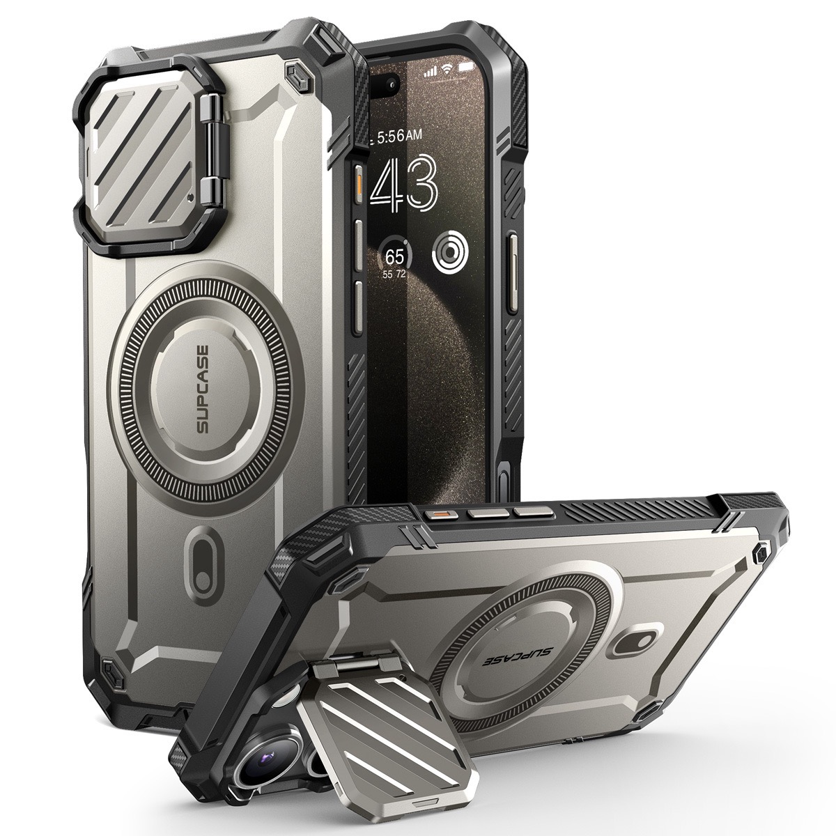【SUPCASE】 iPhone 16 Pro系列 UB Mag XT 鏡頭蓋支架軍規防摔殼, , large