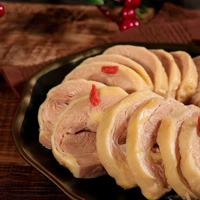 冰釀紹興雞腿捲(320g), , large