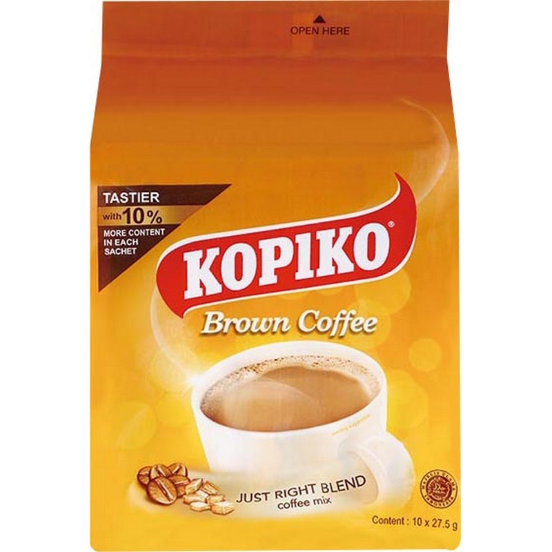 KOPIKO三合一即溶黃糖咖啡, , large