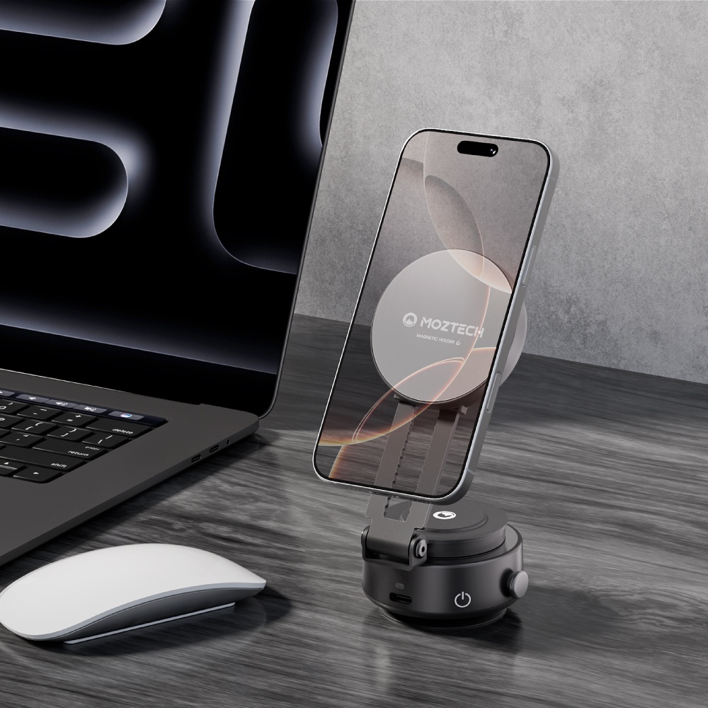 MOZTECH Vacuum Suction Phone Mount, , large