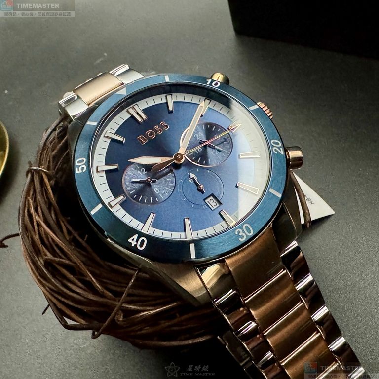 [TIMEMASTER] BOSS watch, 46mm, HB1513937, , large