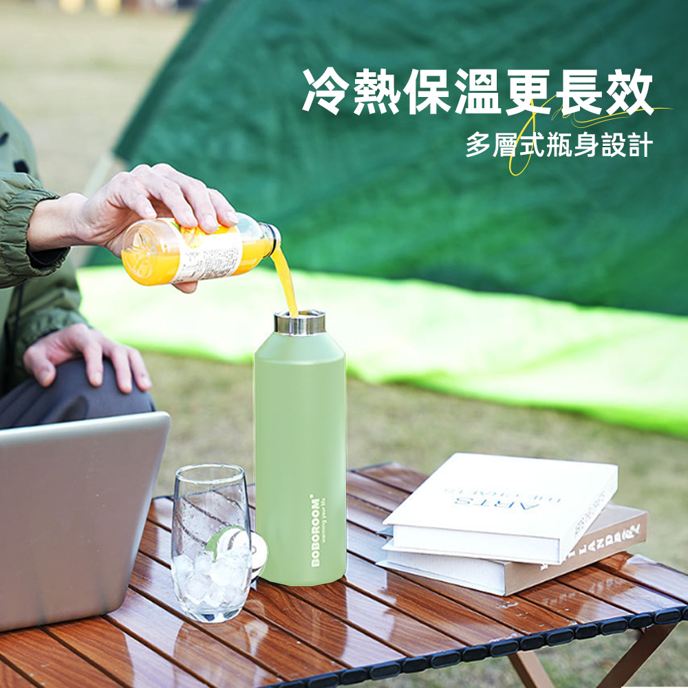 【上手家居】秒開不鏽鋼保溫瓶 綠色1000ml(保溫壺/保溫杯/保溫瓶/不鏽鋼水壺/保溫水壺), , large