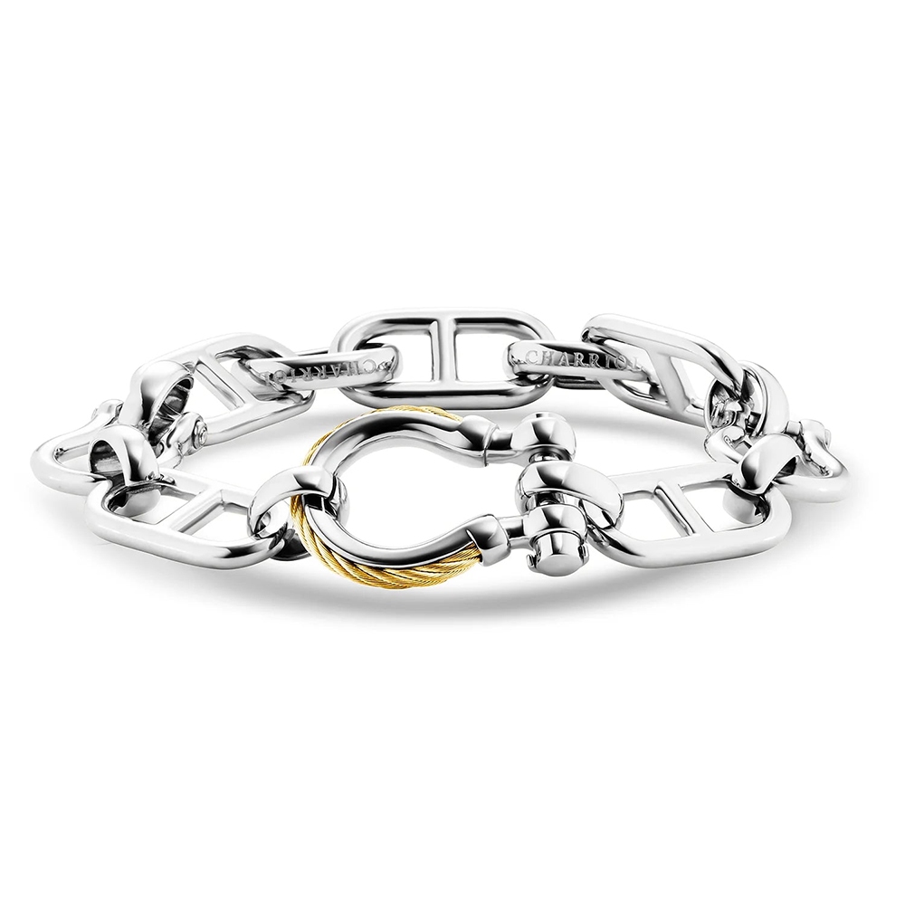 CHARRIOL 夏利豪 St. Tropez 海洋風情手鍊 06-401-1272-0, , large
