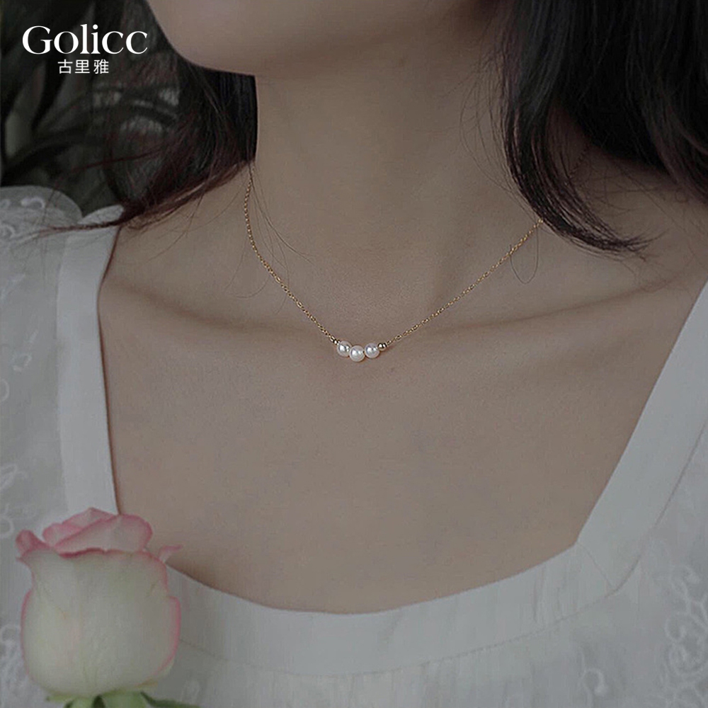 【Gulicc 】古莉可 項鍊 巴洛克珍珠項鍊, , large