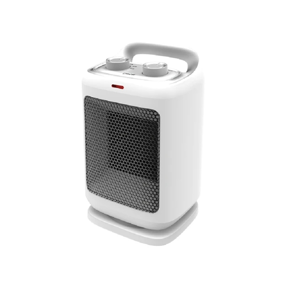 DIKE HLE500 瞬熱迷你擺頭陶瓷電暖器 白(暖氣機/暖手/暖腳), , large