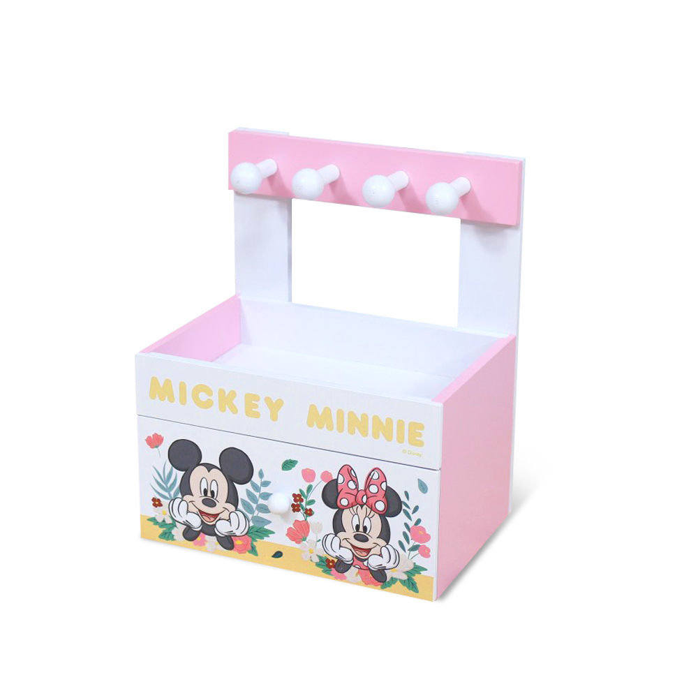 【百科良品】迪士尼Disney 飾品收納盒 小抽屜 美妝收納 桌上收納(正版授權台灣製)-任選款 史迪奇/小熊維尼/米奇米妮, , large