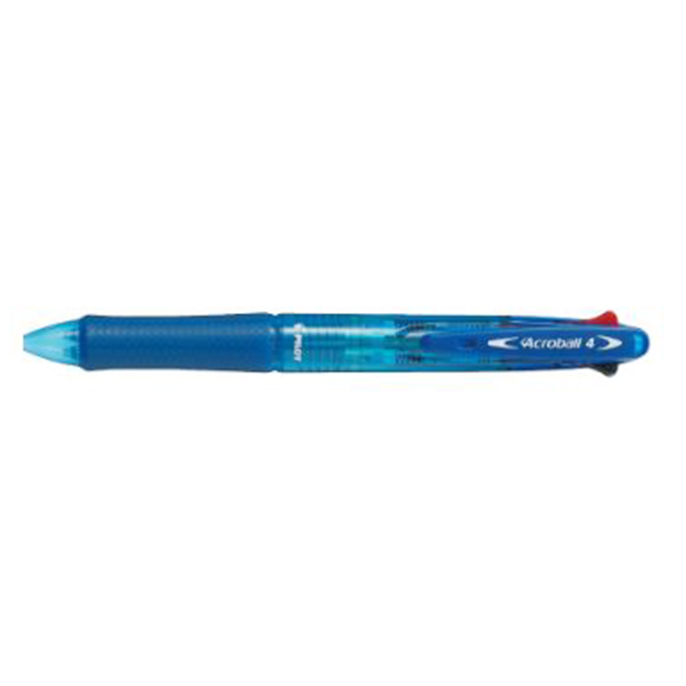 【龍品文創】百樂PILOT BKAB-45F 四色輕油舒寫筆 1支-藍桿, , large