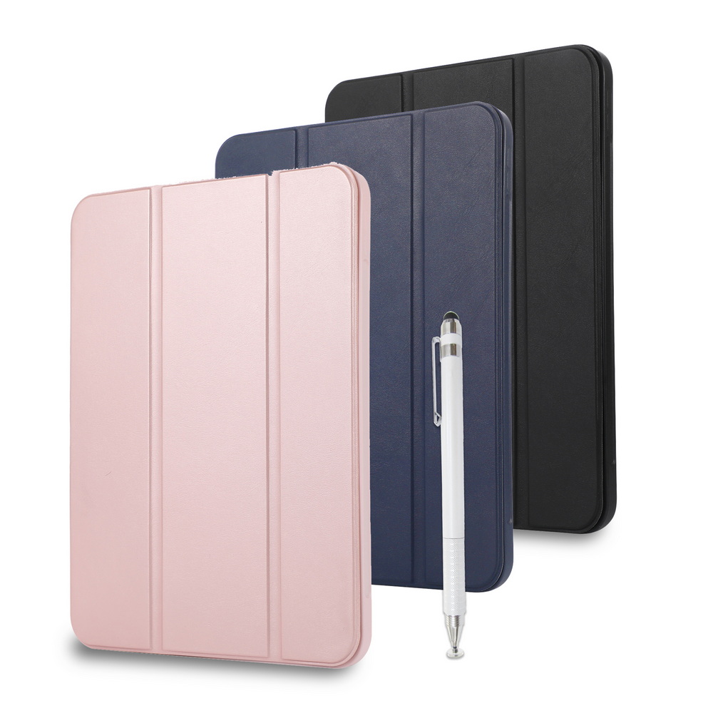 【LA125靜謐三折款】iPad Air 11吋 2024 平板保護皮套(內置筆槽)(附精細觸控筆), , large