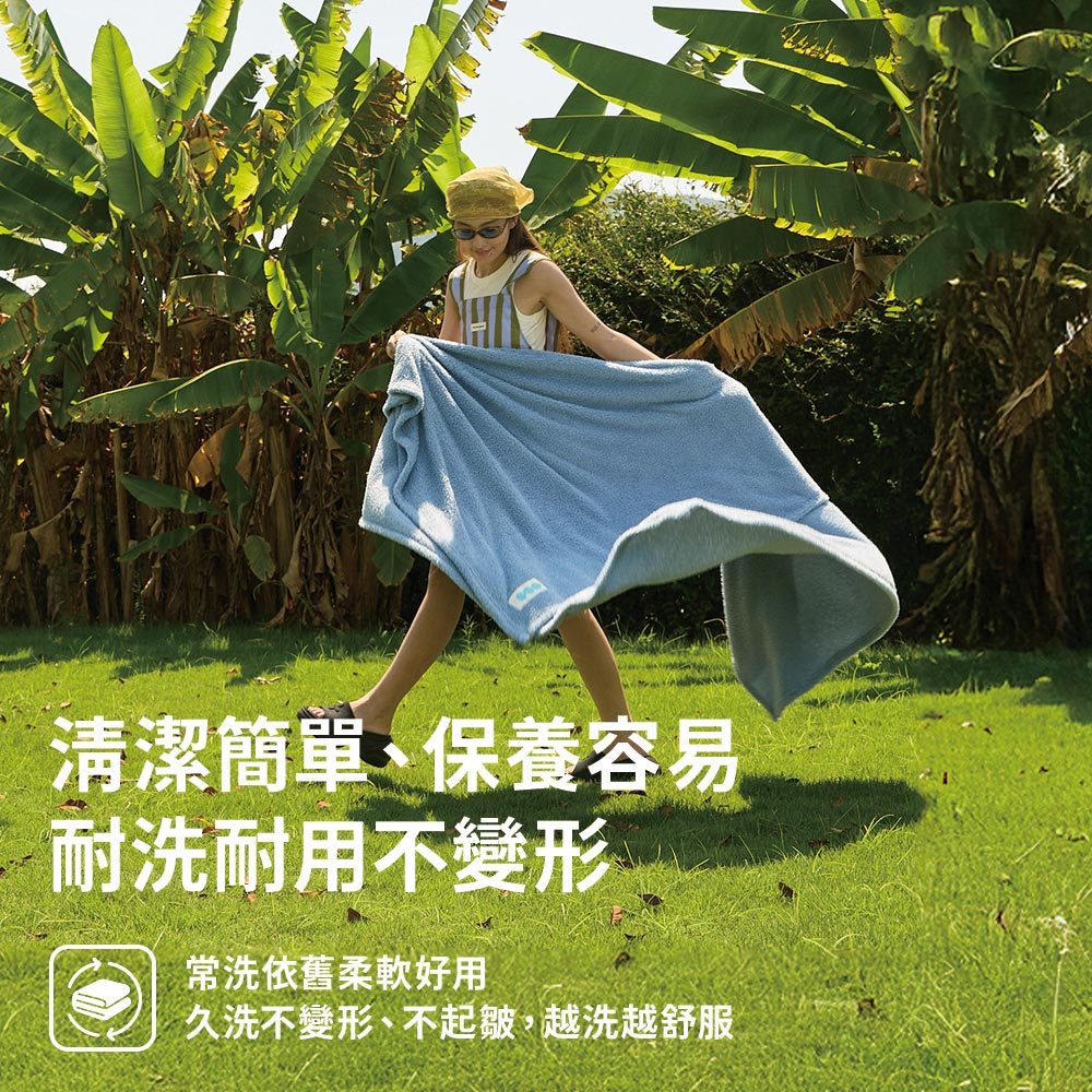 【青鳥家居】奶蓋生乳絨絨毯/4色 石墨烯毯 毛毯 毯子 小毯子 保暖毯 飛機毯 絨毛毯 小毛毯 半邊絨毯, , large