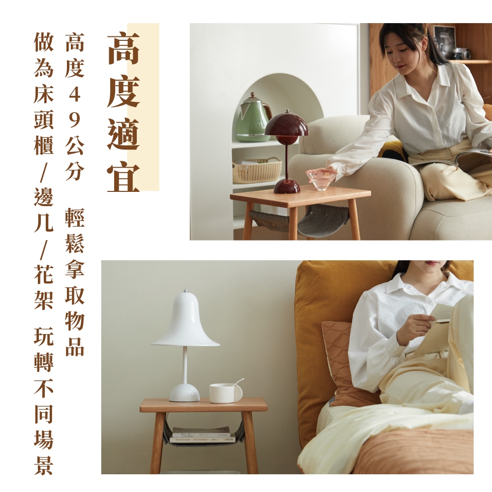 原木茶几 茶几 實木 桌子 床頭櫃 N0428, 原木色, large