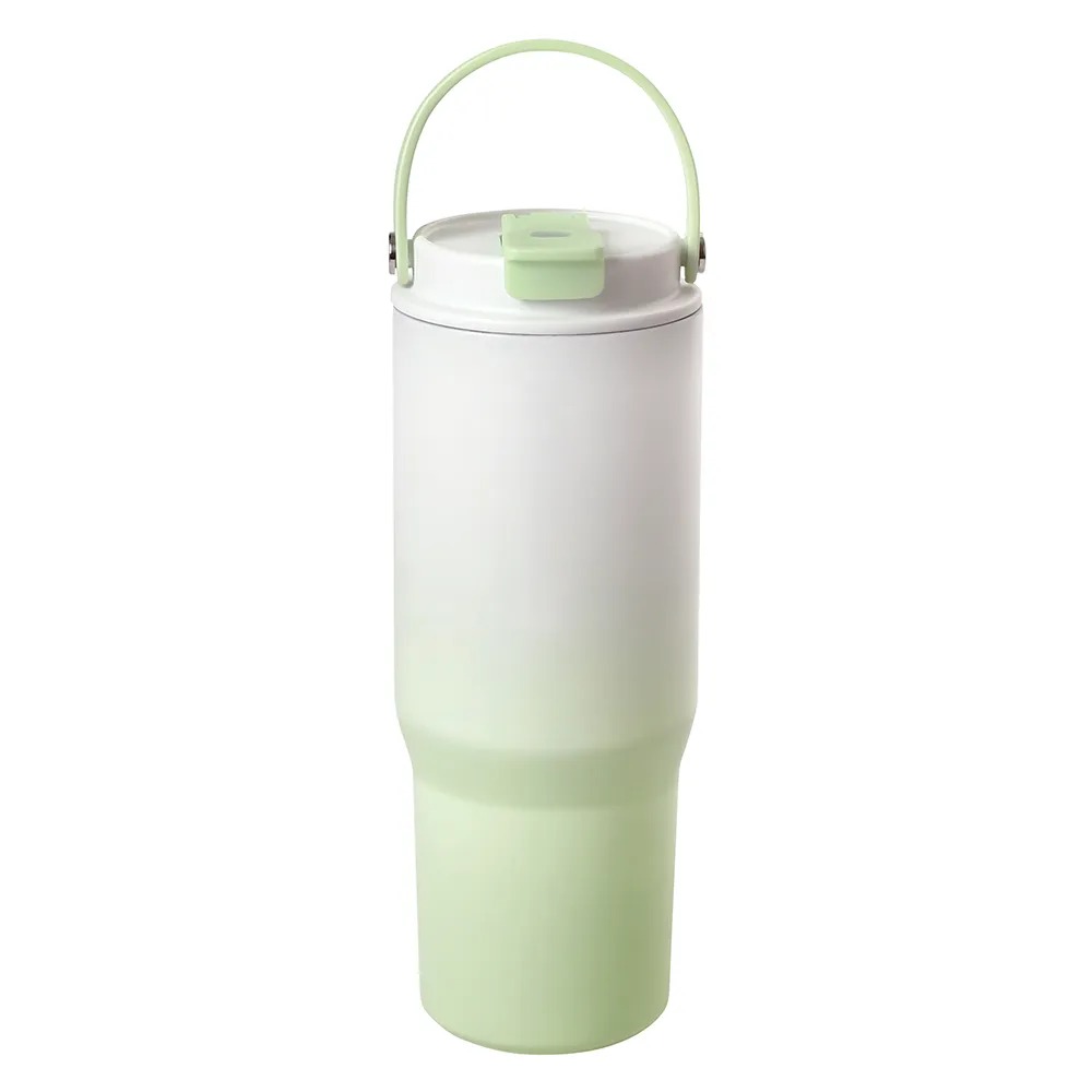 Portable dual-drink thermos cup, , large