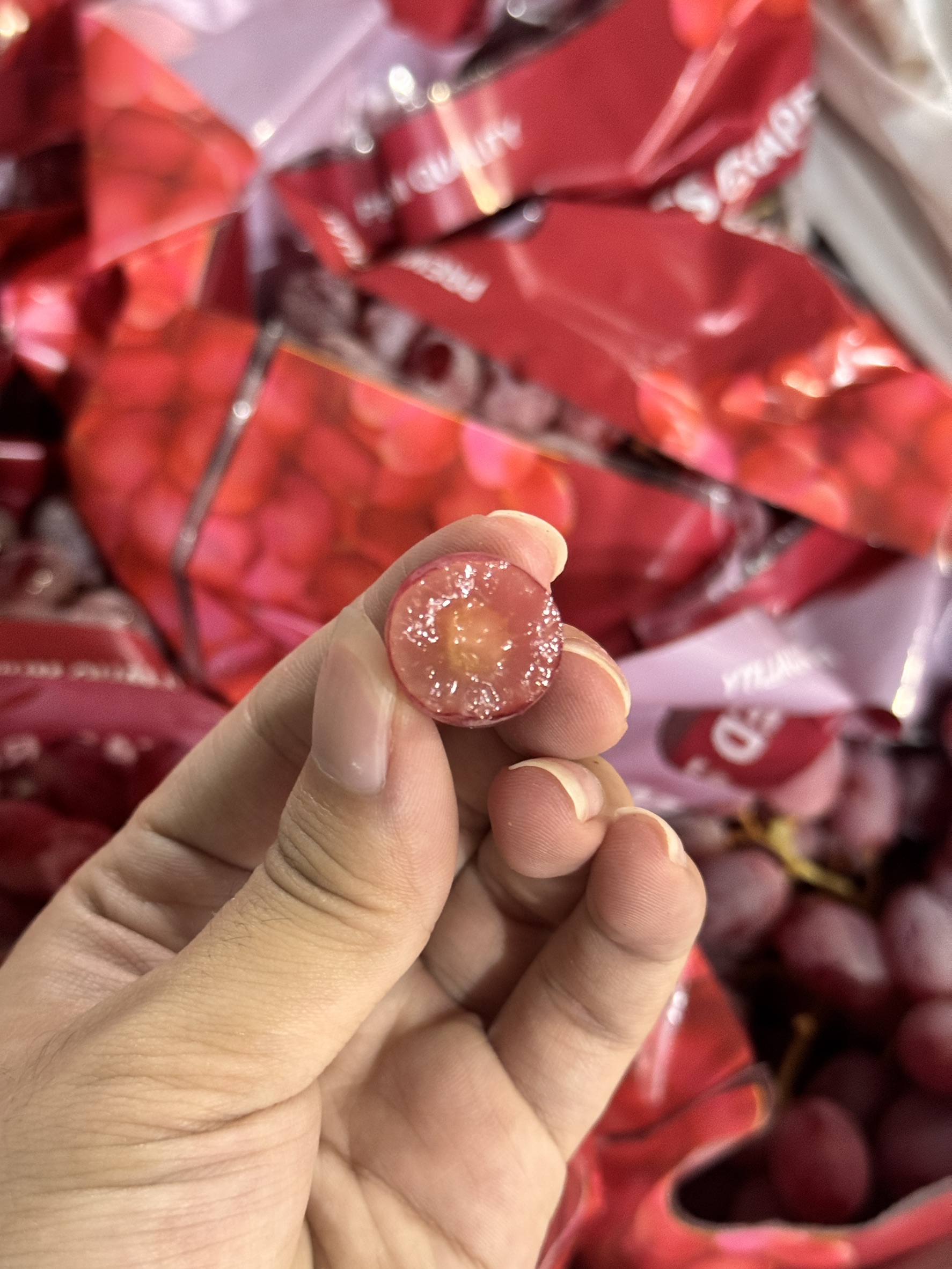 【3包優惠588 】[芯鮮果]澳洲進口( 糖脆紅無籽葡萄 ), , large