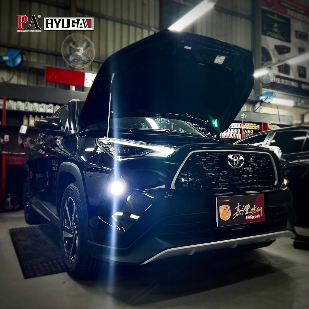 【PA LED】TOYOTA YARIS CROSS 霧燈 TF1 黃光 白光 雙色 亮度提升 爆亮款 8倍提升, , large
