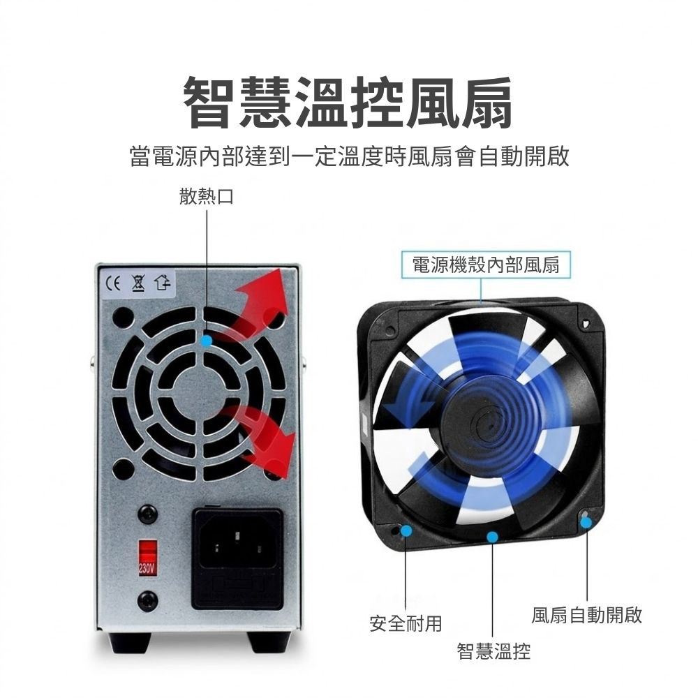 3-pin 110V DC power supply, , large
