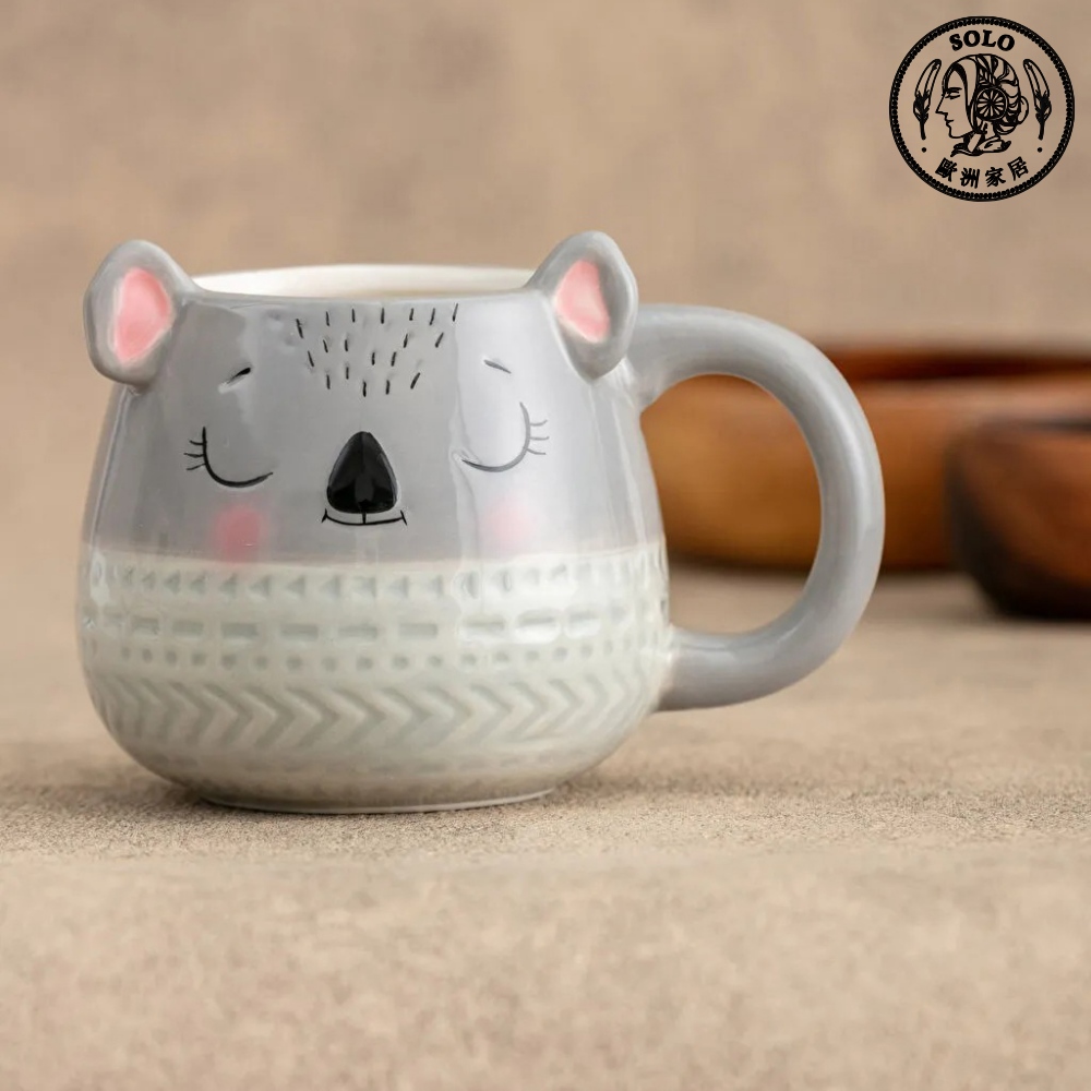 【SOLO Vintage】LCW Home 350ml Smiling Koala Bear Mug Mug, , large