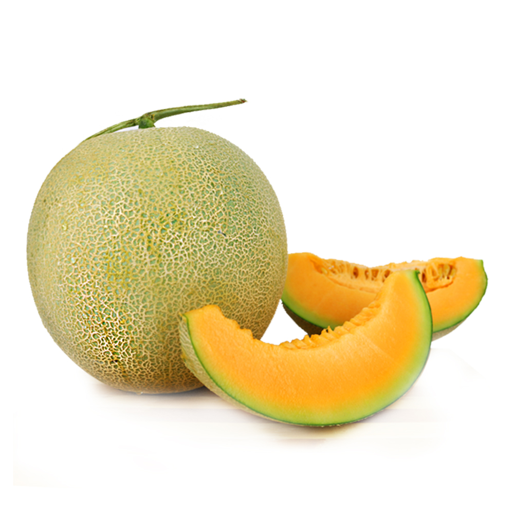 [永全鑫]【果之家】台南七股超甜爆汁網紋紅肉哈密瓜10斤裝, , large