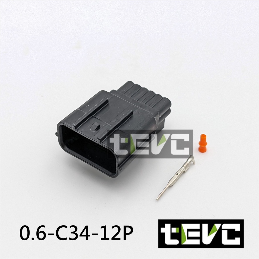《tevc》woodzhong車用 汽車 機車 防水接頭 0.6mm 12P, , large