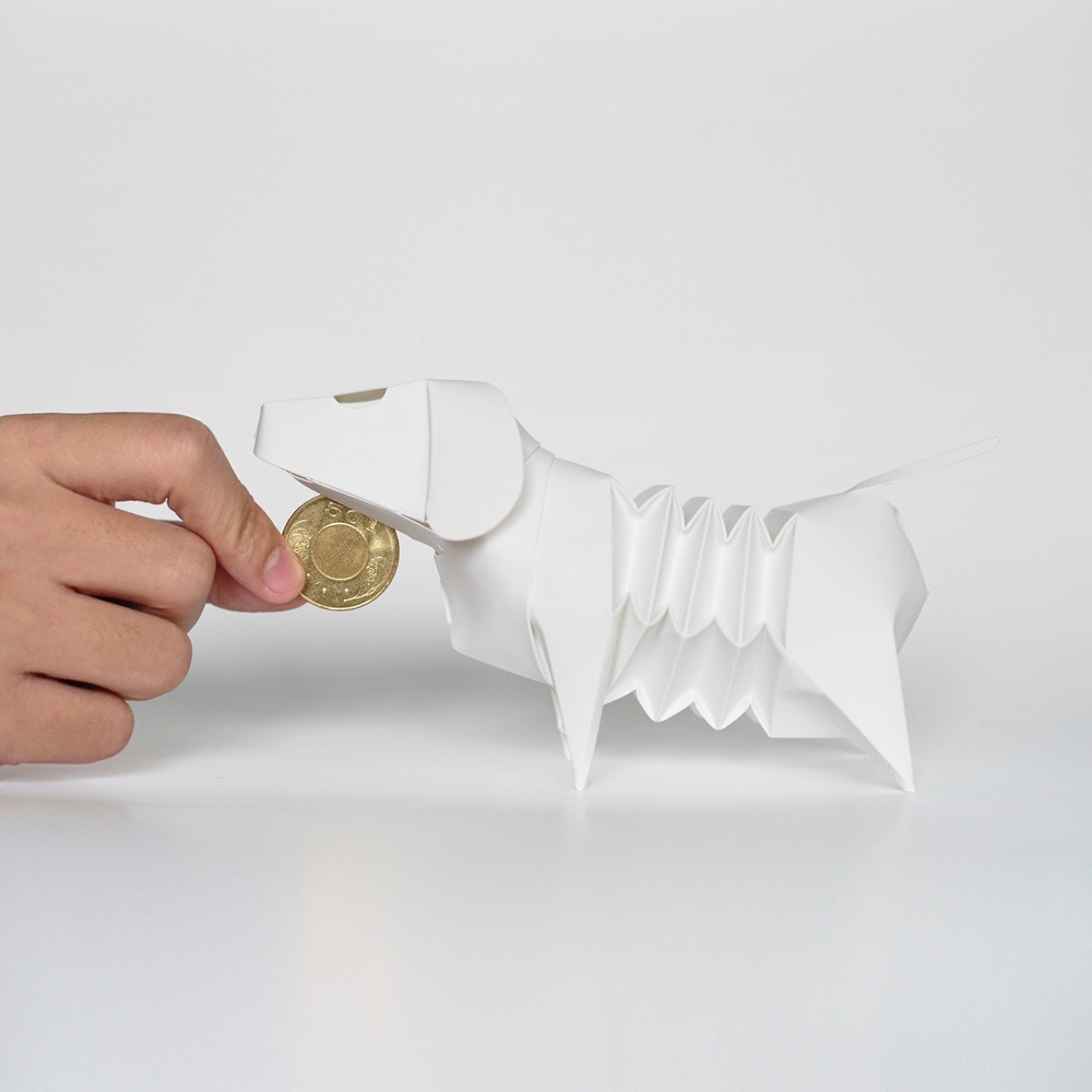 GeckoDesign Dachshund Coin Bank (Choose five), , large