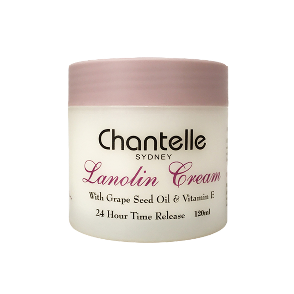 Chantell 綿羊霜含葡萄籽油及維他命E (6入組 120ml/罐), , large