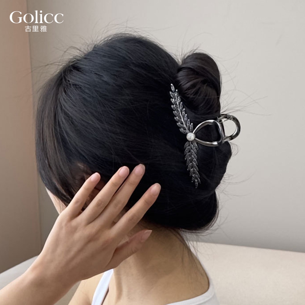 【Gulicc】古莉可  髮夾 艷陽下的麥穗大抓夾, , large