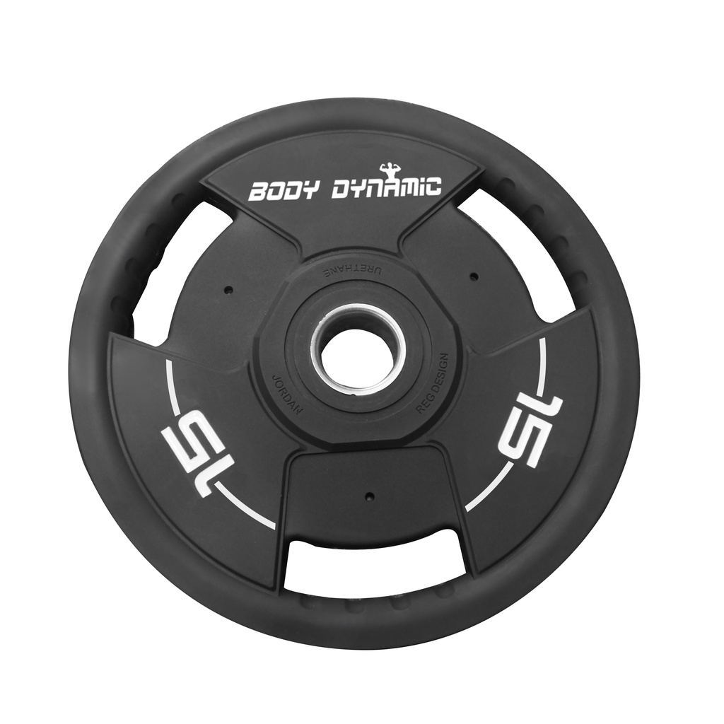 [Body Dynamic] PU Weight Plates-15kg  (Set of Two), , large