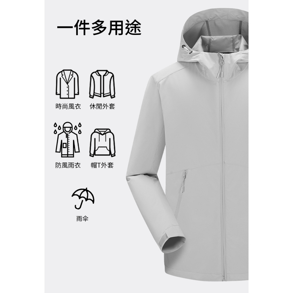 230867超輕量防風防水軟殼外套 3-layered lite-Shell Jacket 適合攝氏20-30度, , large