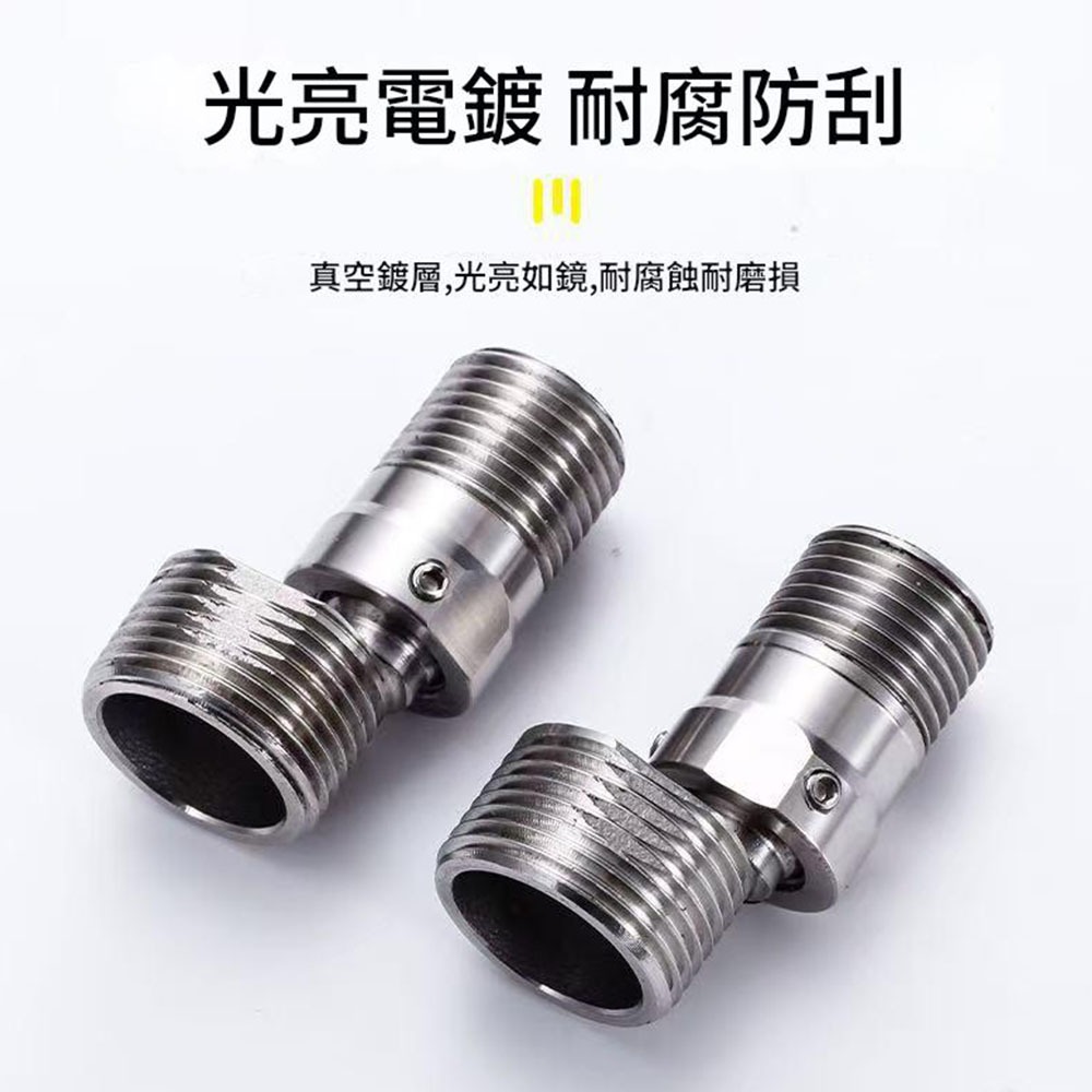 One 304 stainless steel shower head with 360&deg; omnidirectional curved feet., , large