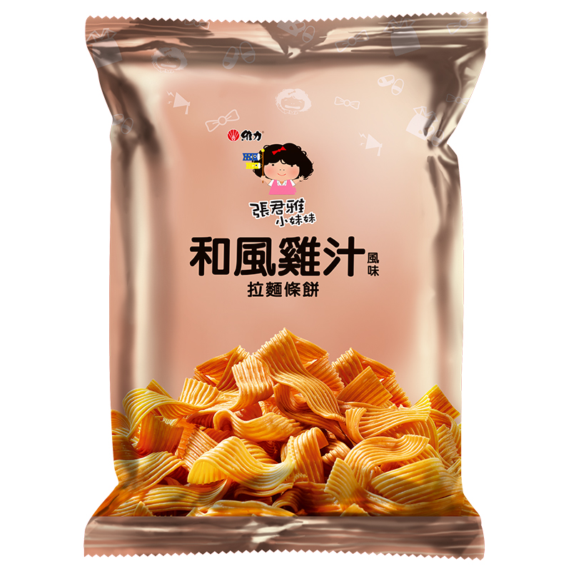 張君雅小妹妹拉麵條餅和風雞汁, , large