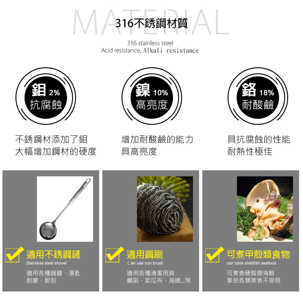 PERFECT 理想牌 極緻316不鏽鋼鴛鴦鍋雙耳湯鍋火鍋厚1.0mm 32cm雙耳-Leidea樂德兒, , large