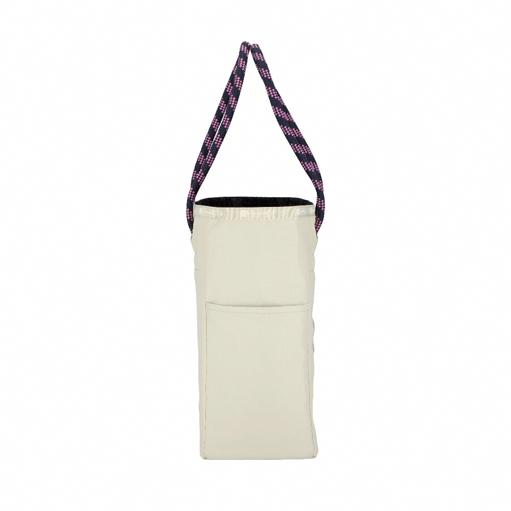 Lesportsac Medium Two-Way Tote 雙面托特包 購物袋 手提袋 便當袋 送禮 禮物 推薦(米白墨黑雙色), , large