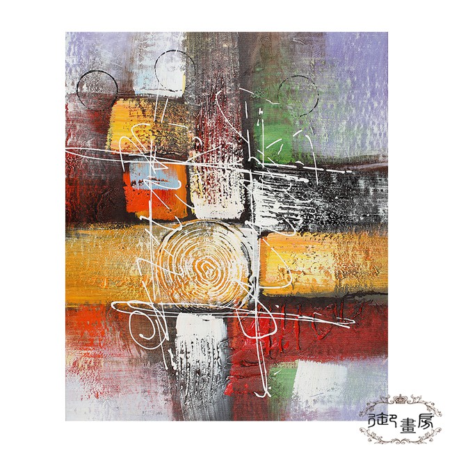【御畫房】 手繪無框油畫-前進夢想 50x60cm, , large