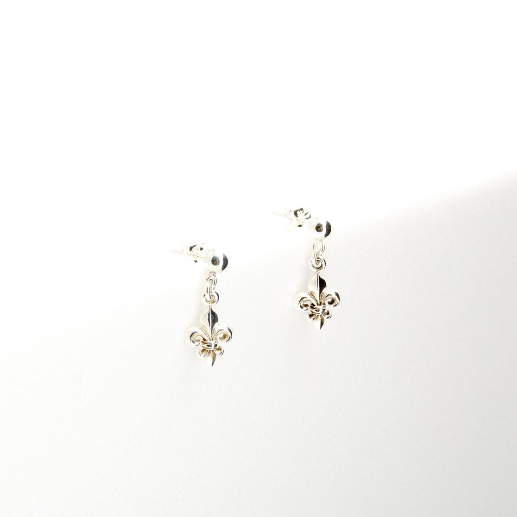 【Angel & Me】Iris classic s925 sterling silver earrings birthday gift, , large