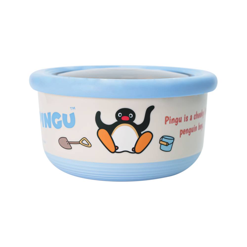 HOUSUXI PINGU-不鏽鋼雙層隔熱碗1200ml, , large