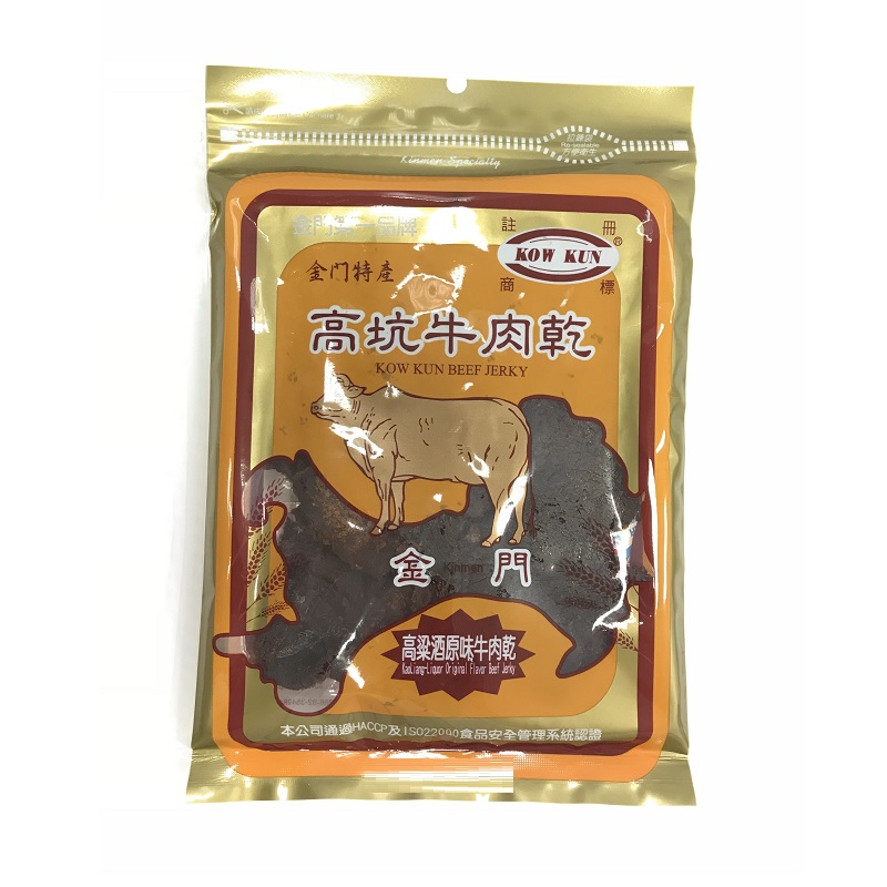 高坑高梁酒原味牛肉乾, , large