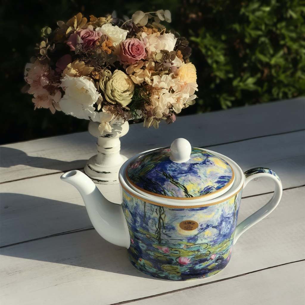 【Lesser&Pavey】梵谷/莫內/Vangogh/Monet-茶壺/英式茶壺/下午茶壺/陶瓷茶壺/禮品, , large