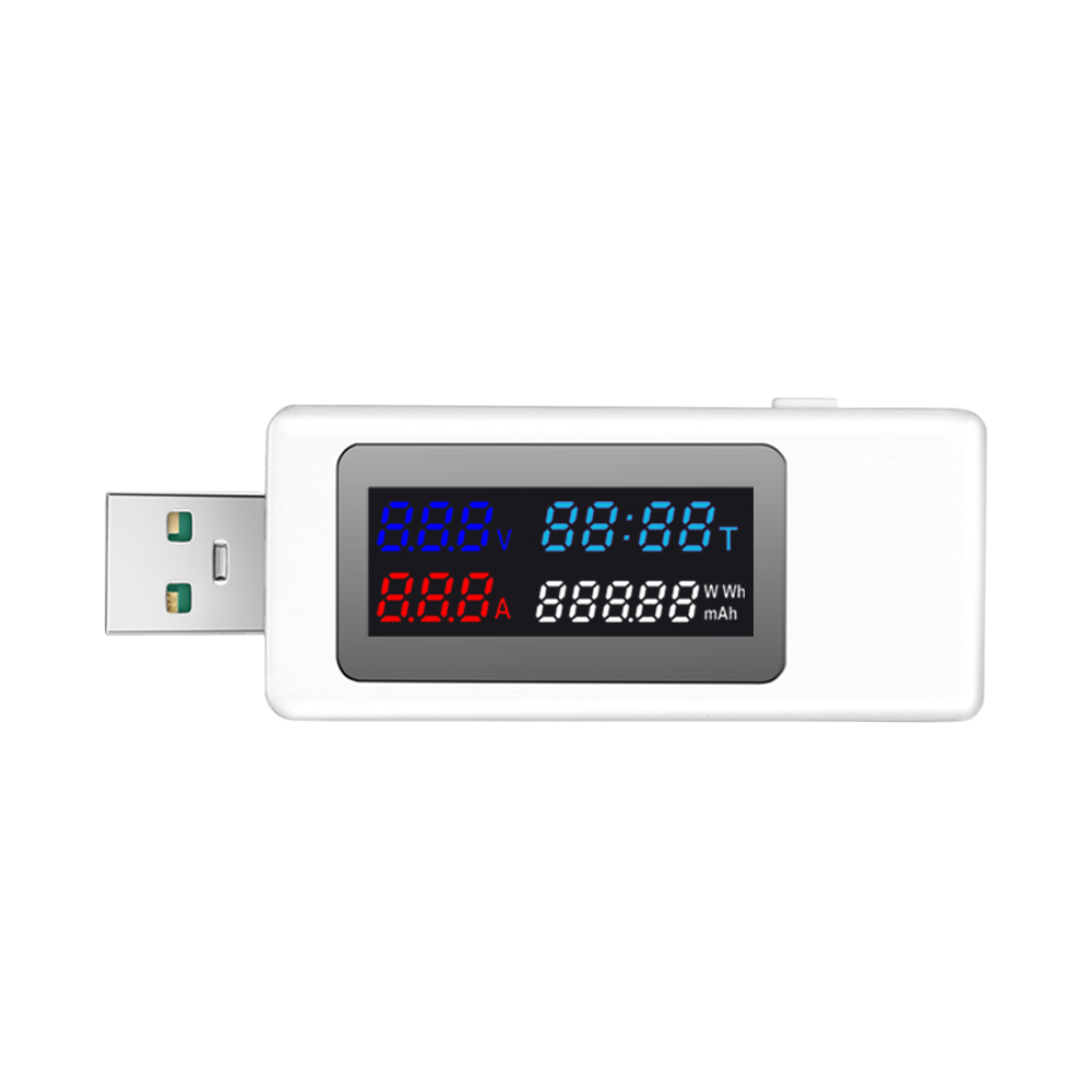 Kamera USB-A 電壓 電流 測量儀 數據顯示 (VA-3065A), , large