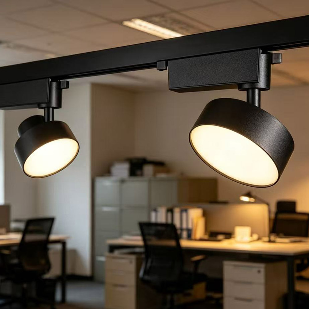 【卡米達】15W LED 軌道燈 自然光(CA1918BK-4000K), , large