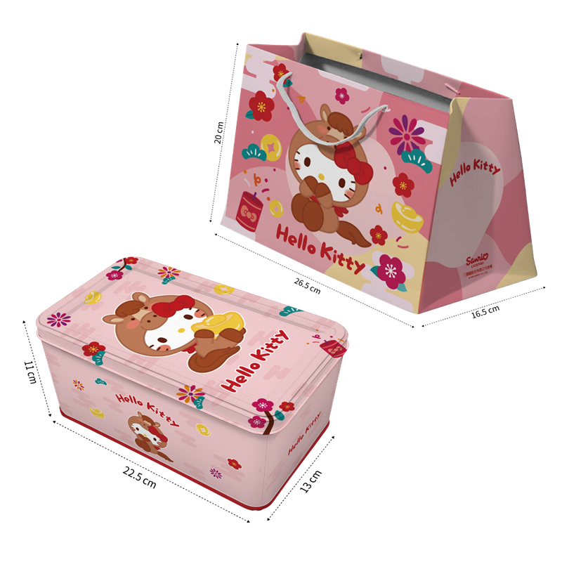 Hello Kitty芝麻蛋捲禮盒, , large