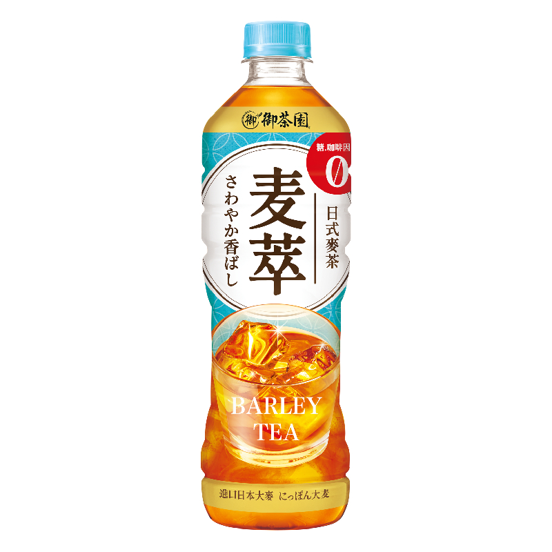 御茶園麥萃麥茶(無糖) 590ml, , large