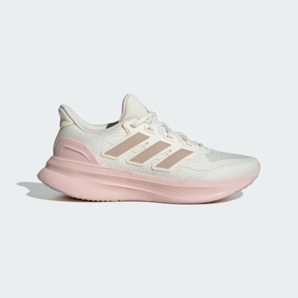 Adidas Ultrabounce 5 W 女 慢跑鞋 運動 跑鞋 緩震 透氣 舒適 米白 粉紅 [IE8800], , large
