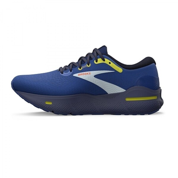 Brooks Ghost Max 男 慢跑鞋 運動 路跑 避震緩衝象限 魔鬼極致 藍黃 [1104061D470], , large