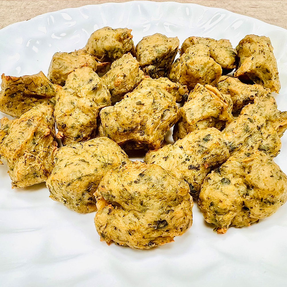 【如意生技】純素滸苔燒排香酥塊東北角野生滸苔燒排6包(600g/包〉(免運費), , large