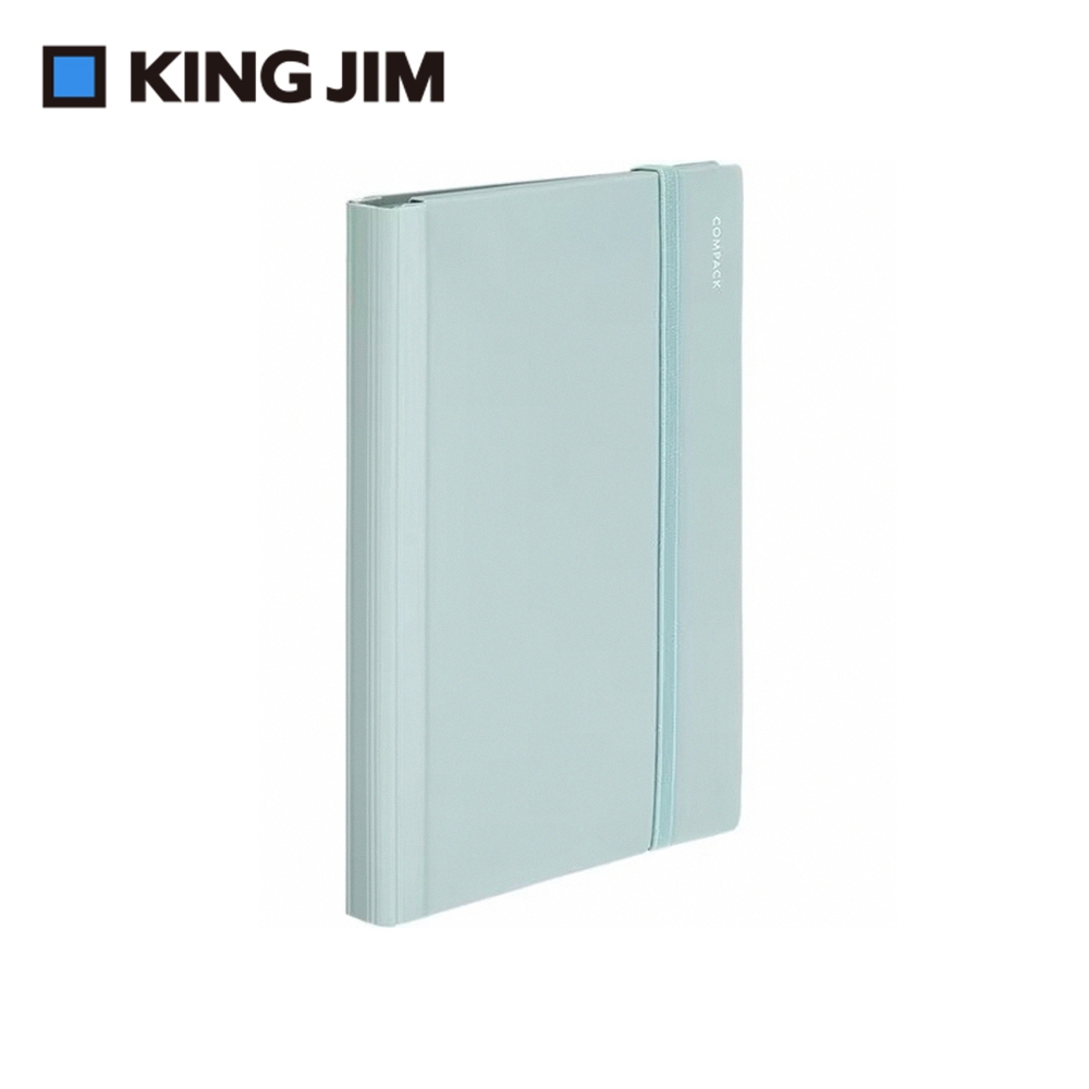 *需預訂【KING JIM】Compack可對摺資料夾 A4 10頁 (CN5894H)黑, , large